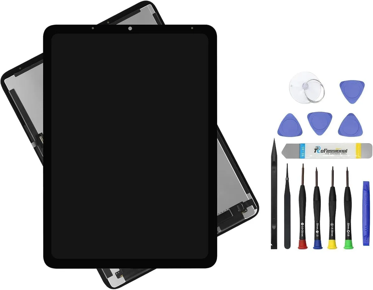 NUOLAISUN NUOLAISUN 10.9" LCD Screen for iPad Air 5 2022 A2588 A2589 A2591 Black — product photo