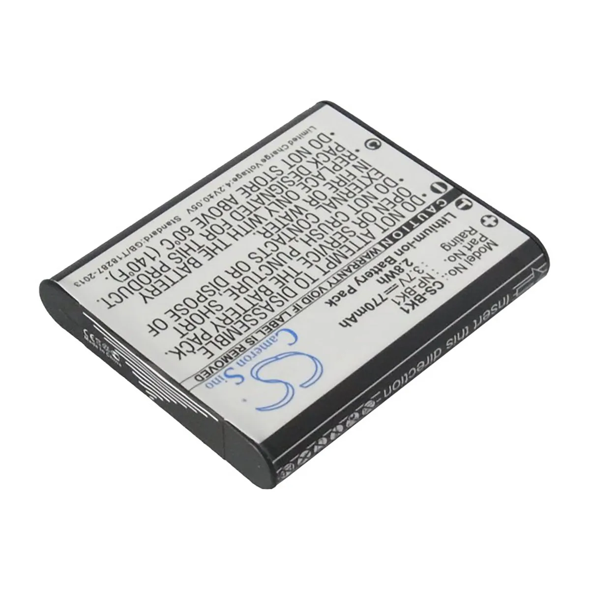 Cameron &amp; Co Cameron &amp; Co DS-CS-BK1 camera battery 3.7V 770mAh Li-ion black — product photo
