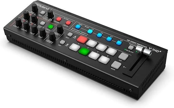 Roland Roland V-1HD+ HDMI Video Switcher 14-Channel Audio Mixer — product photo