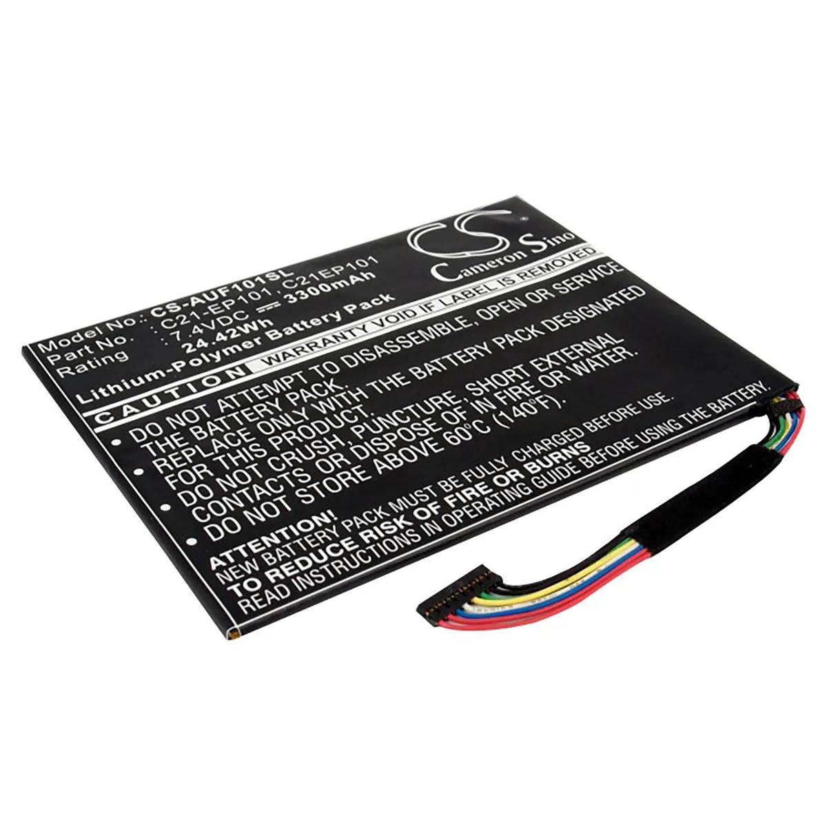 Cameron &amp; Co Cameron &amp; Co DS-CS-AUF101SL Battery 3.3 Ah Black — product photo