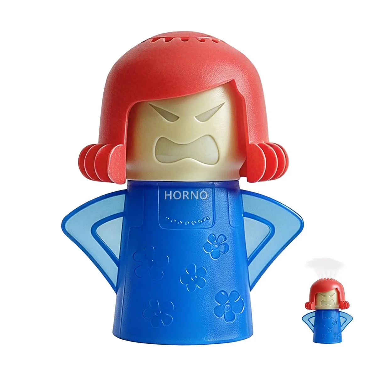 No Sew No Sew Angry Mama Microwave Steam Cleaner Blue — product photo