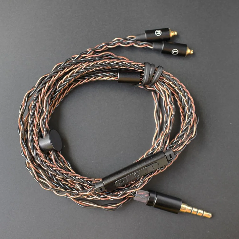 Ruth's sister Ruth's sister RY-C6 1.2m 8-core silver-plated copper earphone cable MMCX 3.5/2.5/4.4mm — product photo