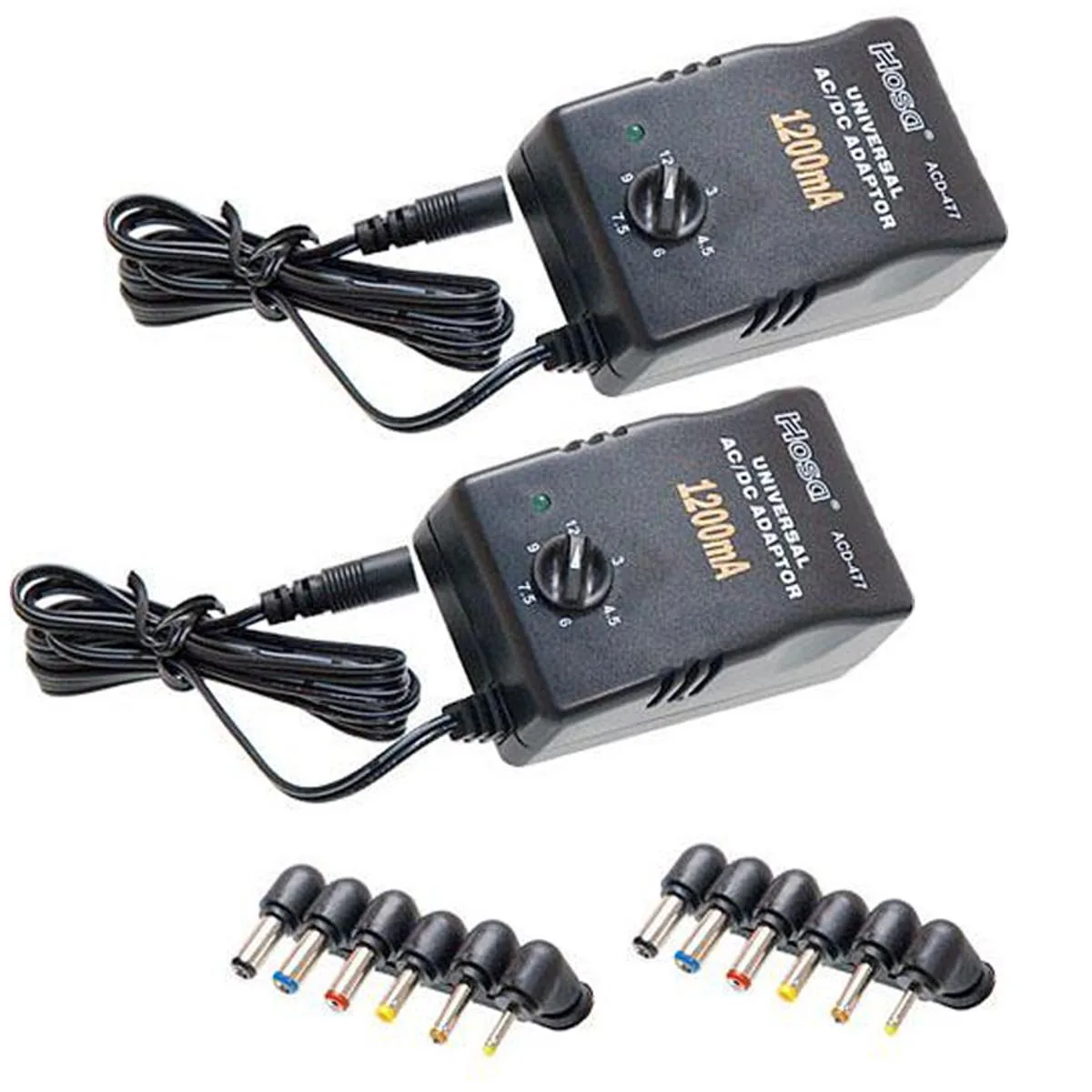 Hosa Technology Hosa Technology ACD-477 Universal Power Adapter 12VDC 1.2A 100-240VAC — product photo