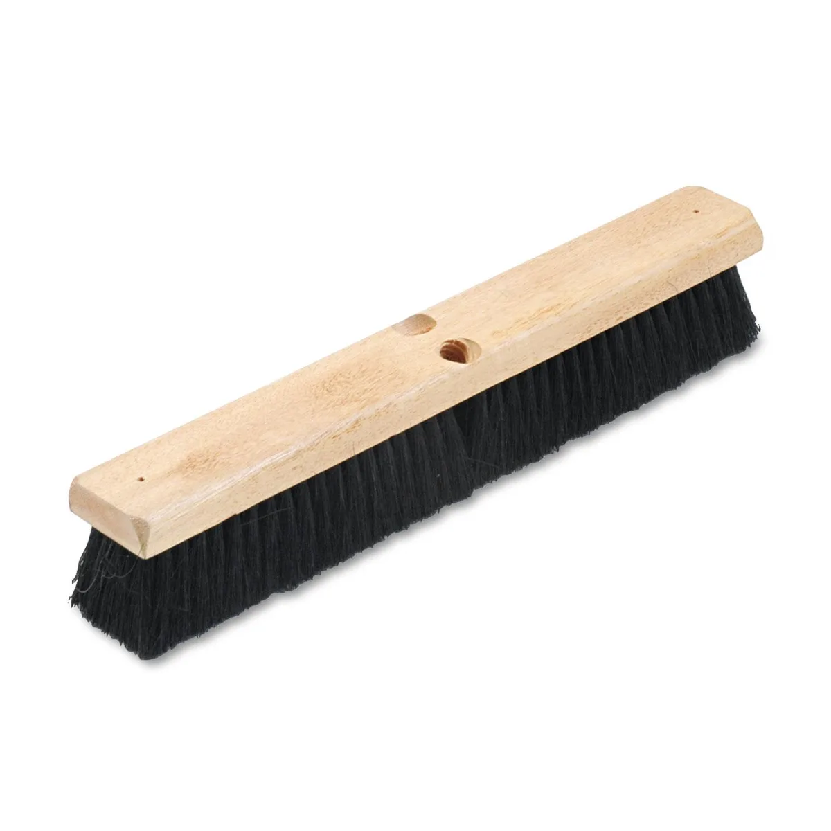 Boardwalk Boardwalk BWK20218 18" Black Tampico Floor Brush Head 2.75" Trim — product photo