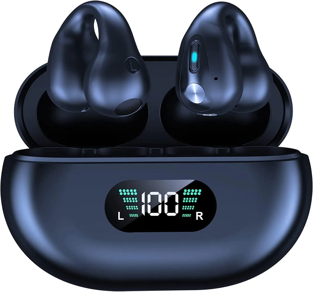 Gemdeck Gemdeck Wireless Earbuds Earhooks Bone Conduction Bluetooth 5.3 Headset — product photo