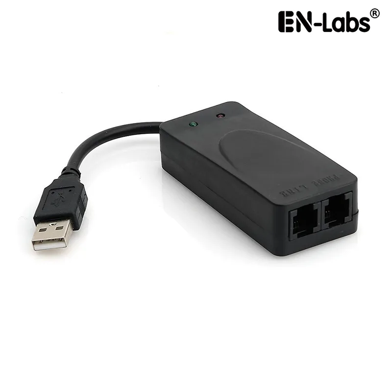 EN-Labs EN-Labs U2FAXMOD 56K USB Modem Dual RJ11 V.90 V.92 — product photo