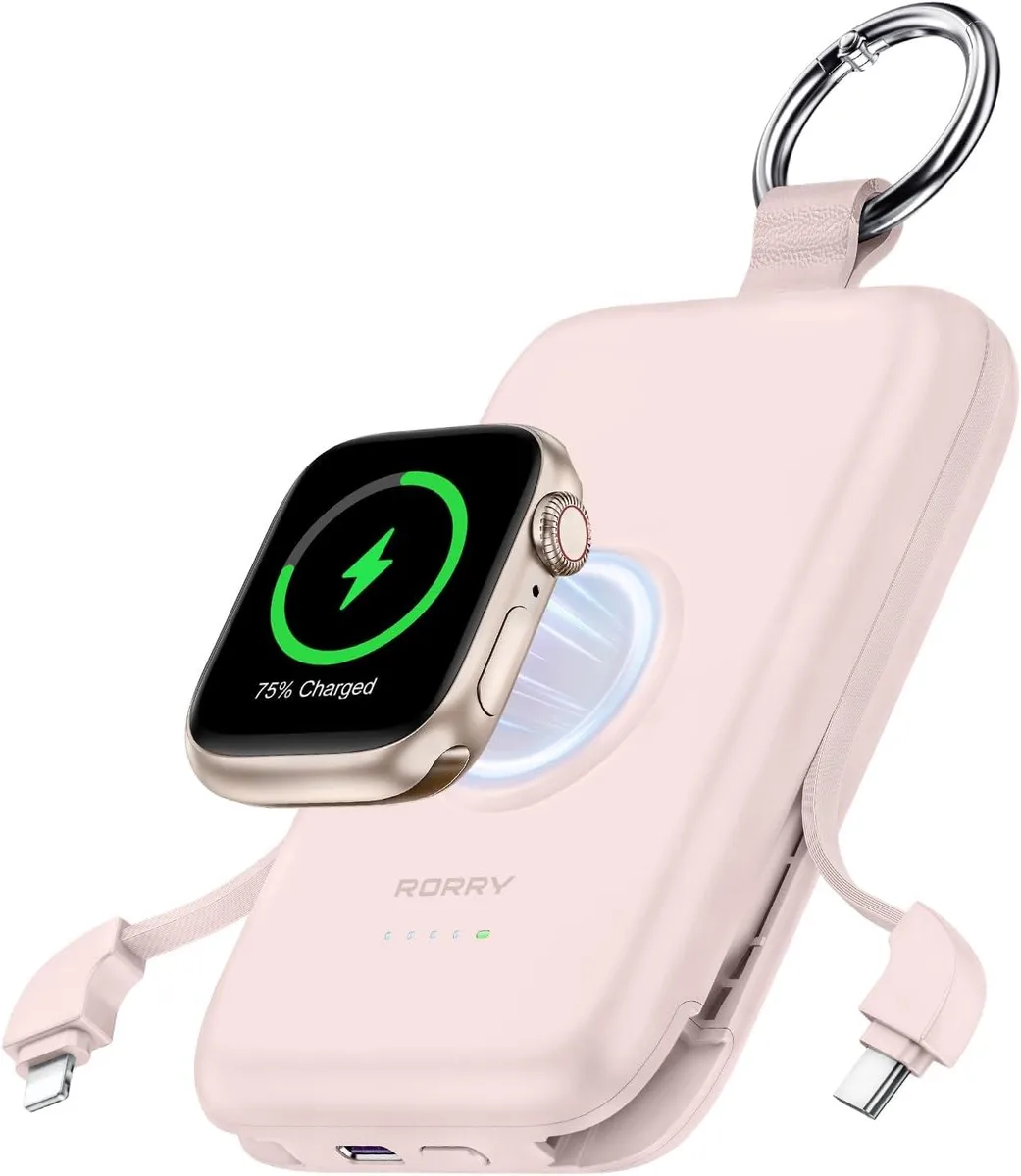 WOOJONG WOOJONG 10000mAh PD 20W Power Bank Pink — product photo