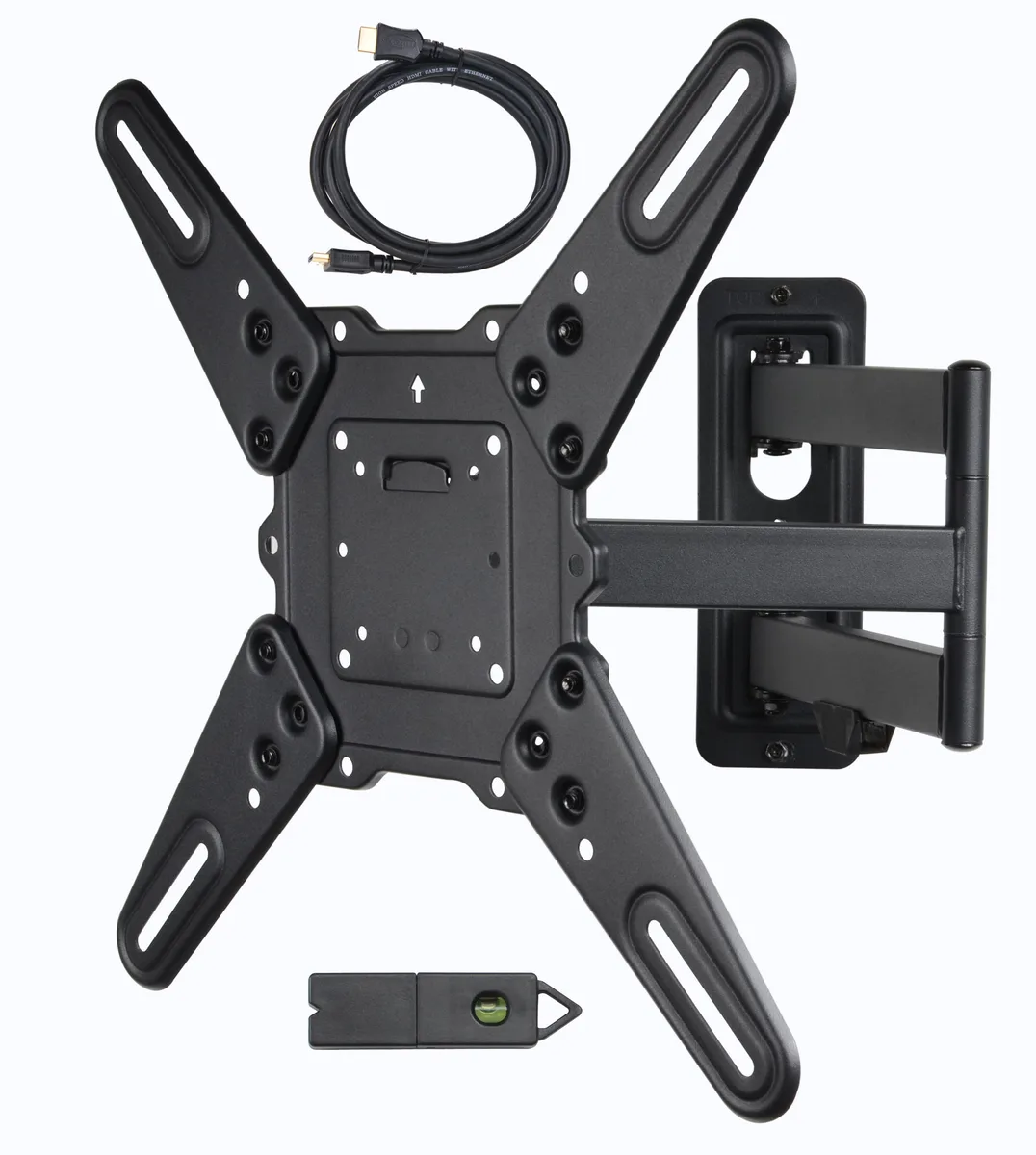 VideoSecu VideoSecu ML531BE2 Full Motion TV Mount 20" Extension 88lbs VESA 400x400 — product photo