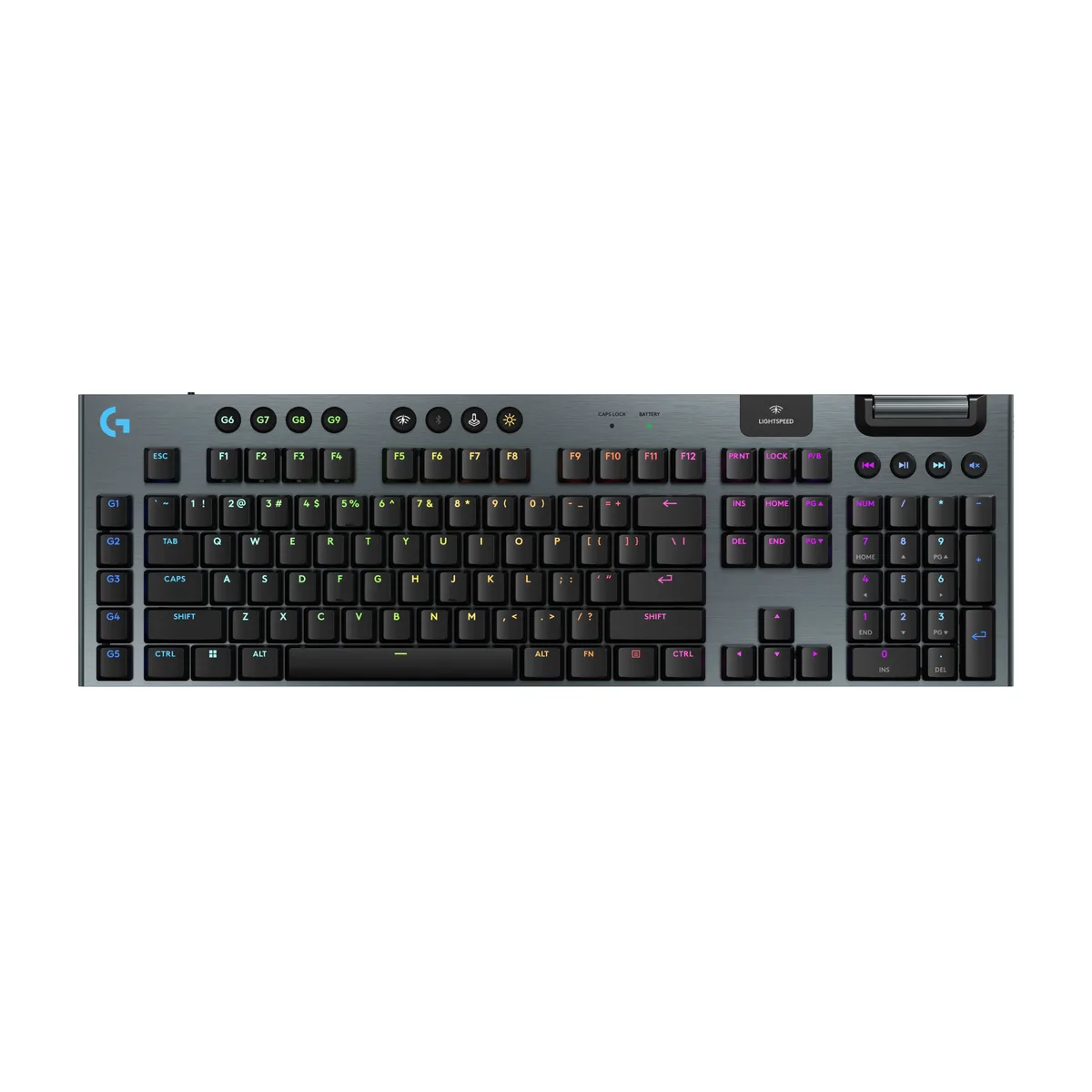 Logitech Logitech G915 X LIGHTSPEED 920-012704 gaming keyboard GL Clicky switches Black — product photo