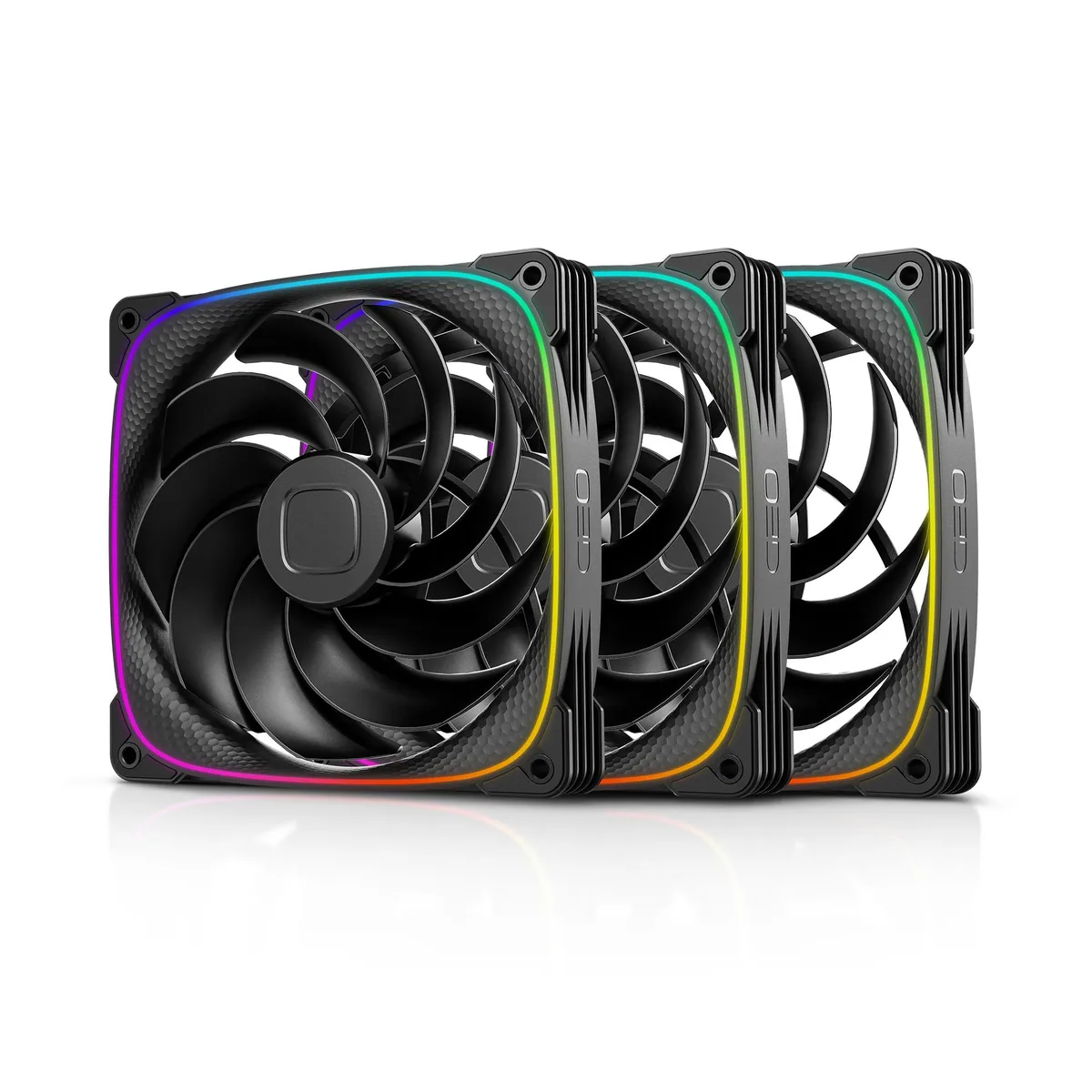 Geometric Future Geometric Future Squama 2503R 140mm case fan 3-pack — product photo