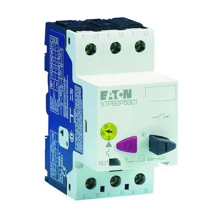 Eaton Eaton XTPB2P5BC1 Manual Motor Protector 2.5A Push Button Frame B — product photo