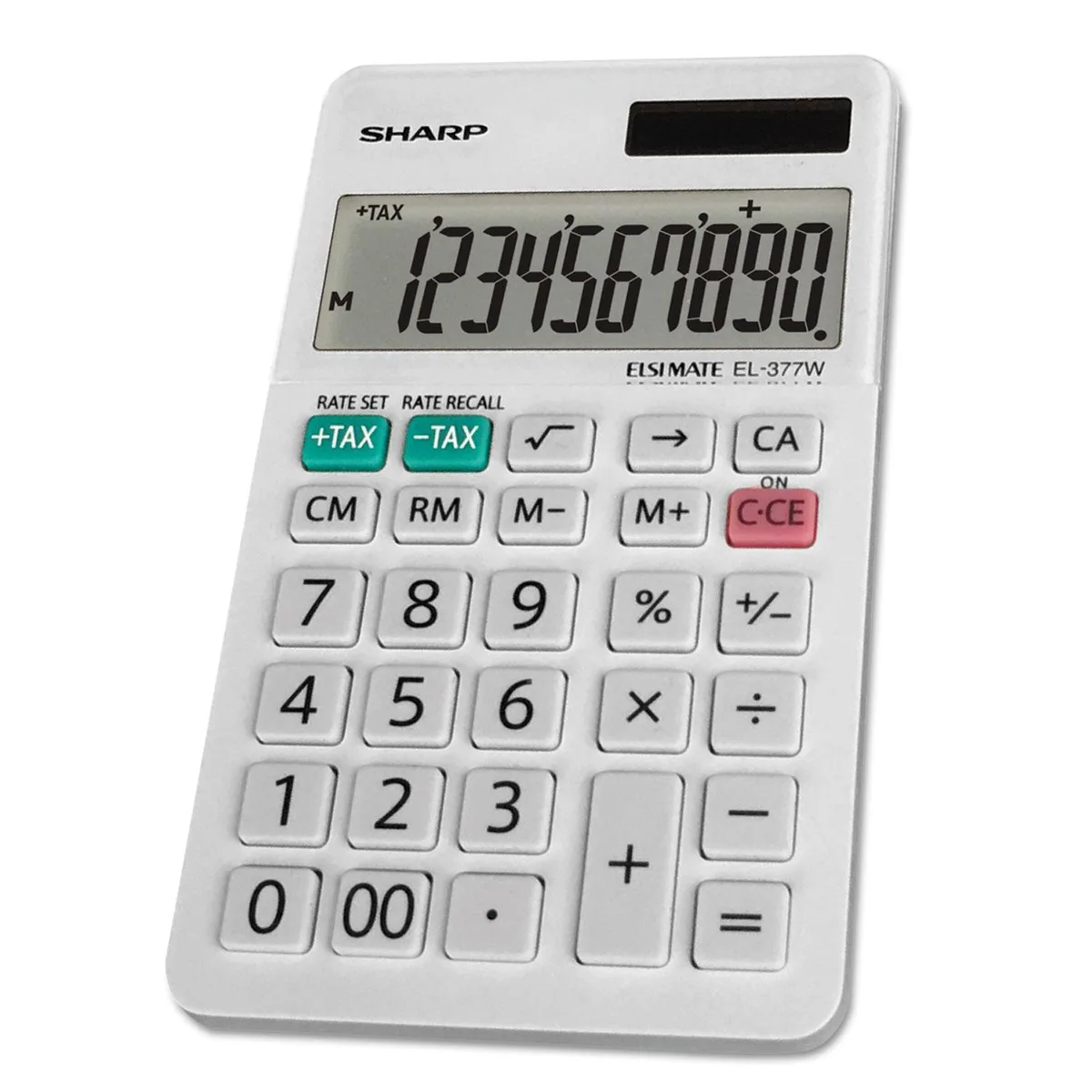 Sharp Sharp EL377WB 10-Digit Pocket Calculator White — product photo