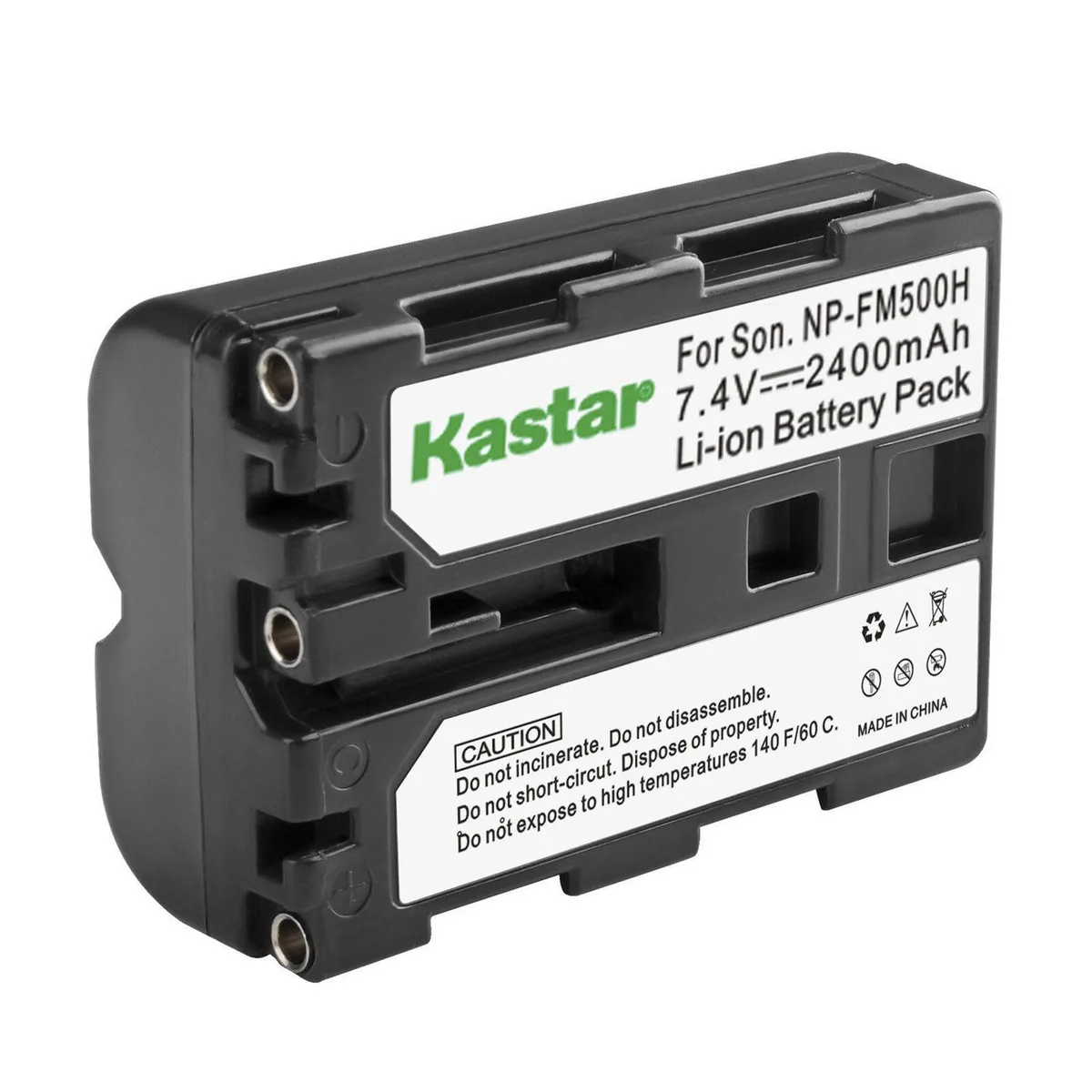 Kastar Kastar NP-FM500H 7.4V 2400mAh camera battery for Sony a99V Alpha 99II SLT-A99 II ILCA-99M2 — product photo