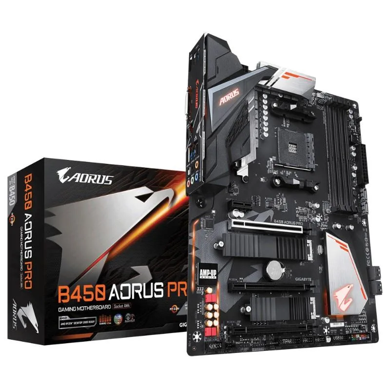 GIGABYTE GIGABYTE B450 AORUS PRO AMD motherboard — product photo