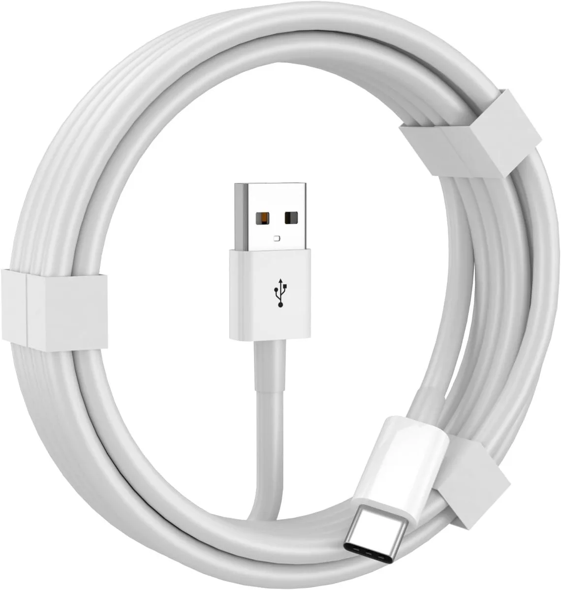 Kootion Kootion USB-A to USB-C CarPlay Cable 3FT Pro Max Plus USB-C Series White — product photo