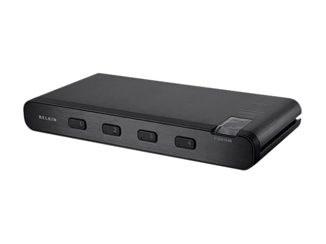 Belkin Belkin F1DN104B 4-port DVI USB KVM switch 2560x1600 — product photo
