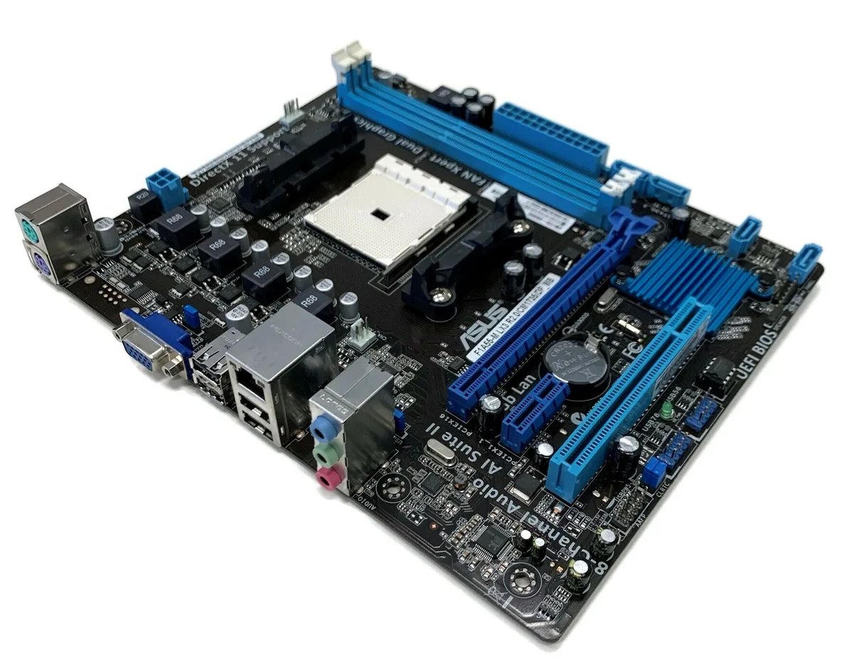 ASUS ASUS F1A55-M LX3 R2.0/CM1735/DP_MB AMD motherboard — product photo