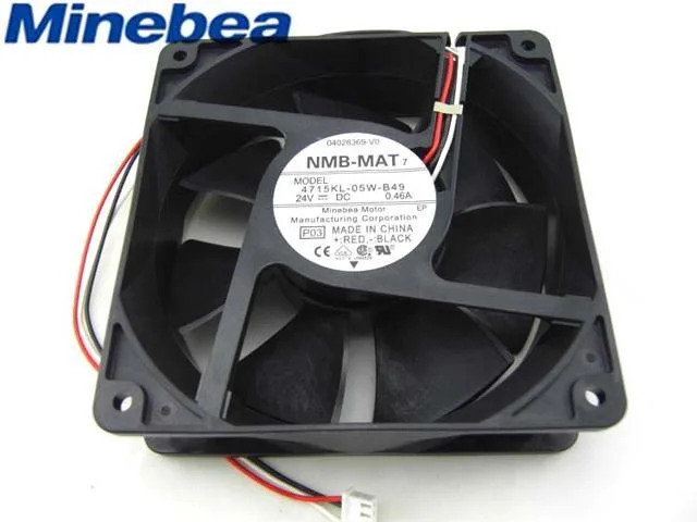 Zyvpee Zyvpee 4715KL-05W-B49 120x38mm 24V 0.46A 3-pin case fan — product photo
