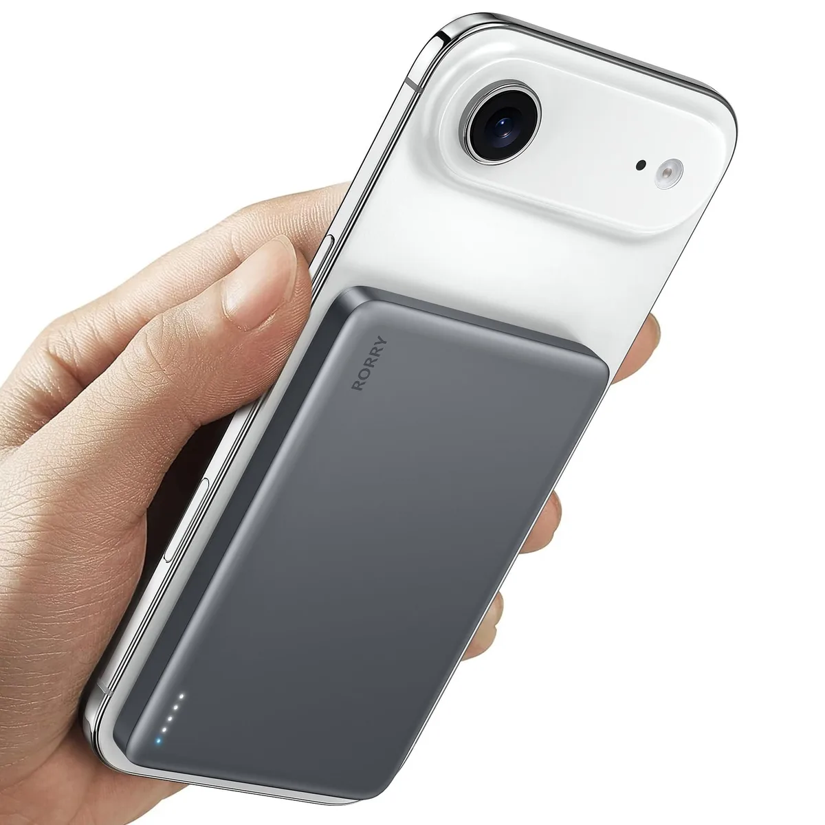 No Sew No Sew D14 5000mAh Magnetic Power Bank Grey — product photo