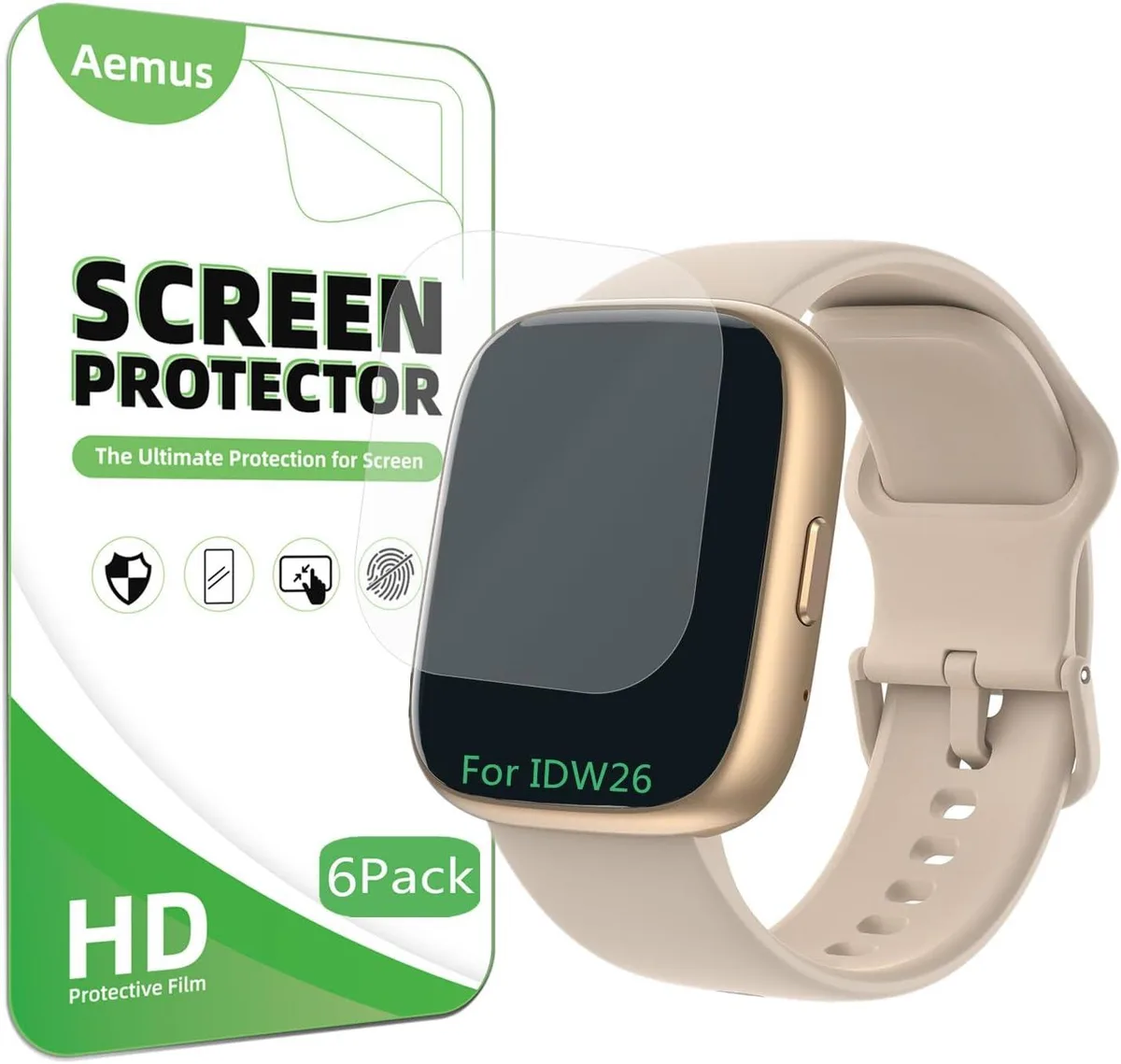 ETEIZU ETEIZU Screen Protector 6 Pack IDW25 IDW26 IDW28 1.83 1.85 — product photo