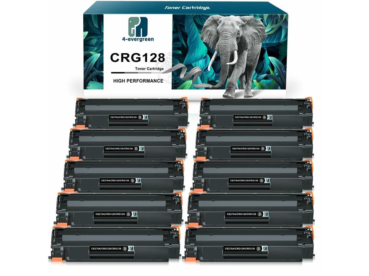 V4ink V4ink 10pk CRG-128 Black Toner Cartridge — product photo