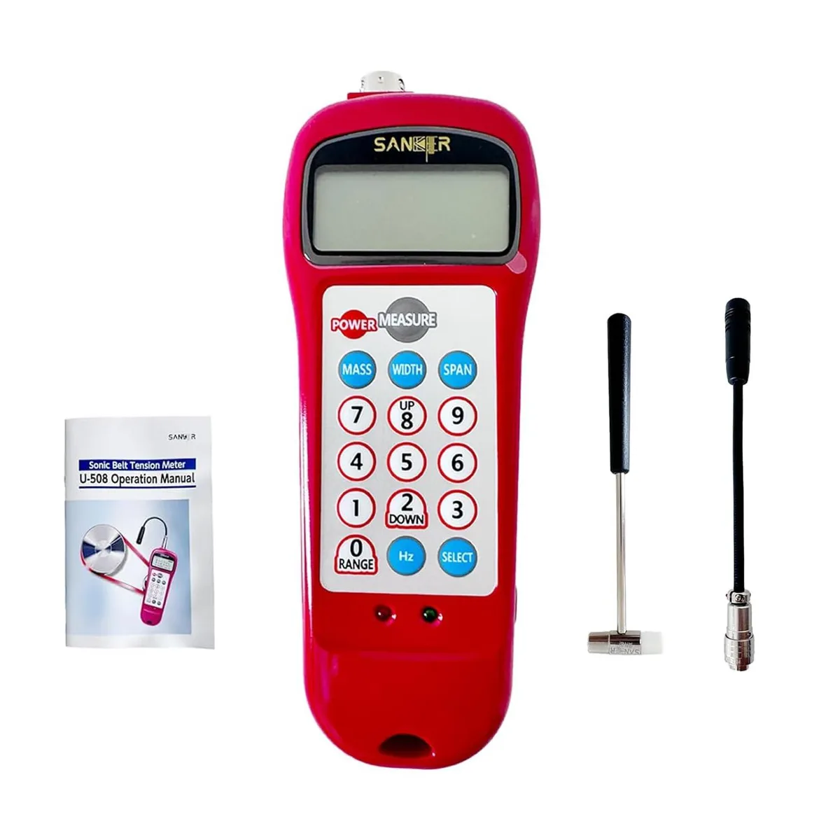 HKNDT HKNDT U-508 Sonic Belt Tension Meter 10.0Hz-5000Hz 0.01N-99900N — product photo