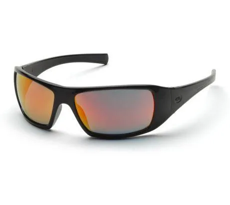 Pyramex Pyramex Goliath Scratch-Resistant Safety Glasses Orange Mirror Lens — product photo