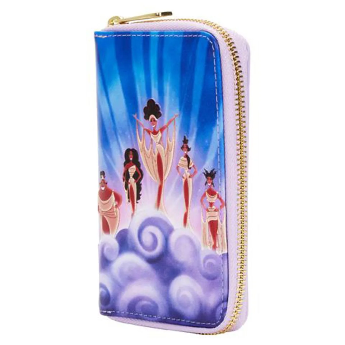 Loungefly Loungefly Disney Hercules Muses Zip Around Wallet Multi-Color 8" x 4 — product photo