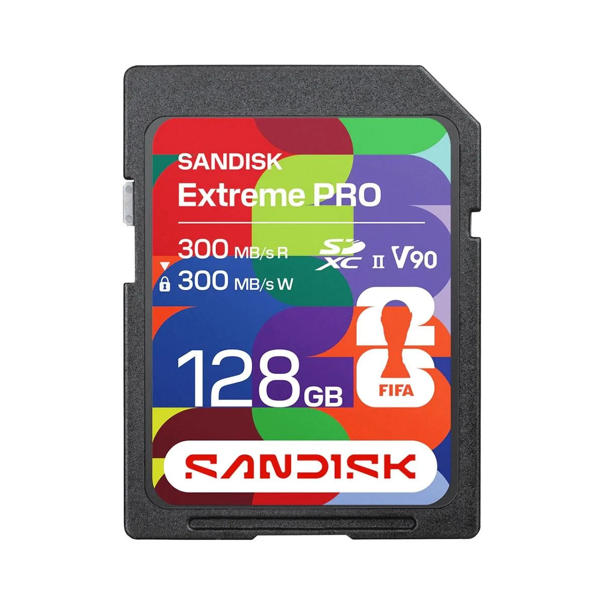 SanDisk SanDisk Extreme PRO FIFA World Cup 2026 Edition 128GB SDXC Memory Card — product photo