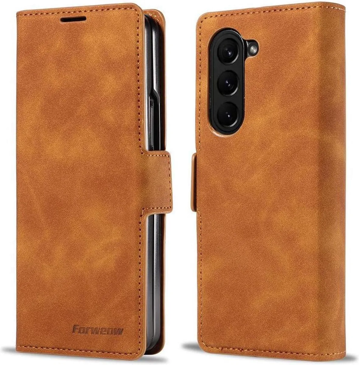 BONAEVER BONAEVER Case for Samsung Galaxy Z Fold 6 5G Brown — product photo