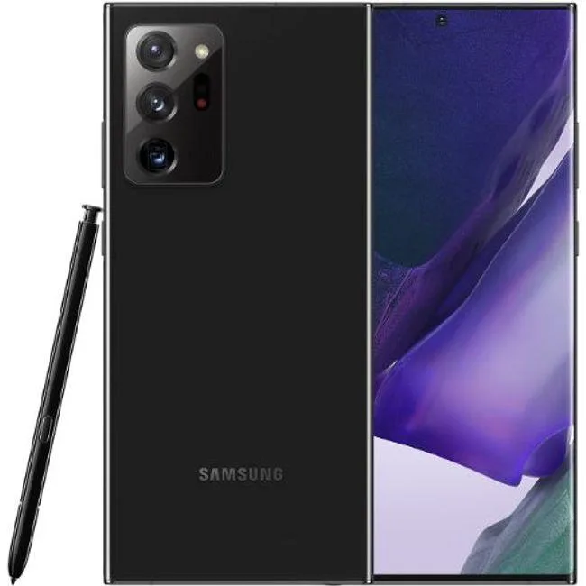 SAMSUNG SAMSUNG Galaxy Note 20 Ultra 128GB Mystic Black 5G 8GB RAM cell phones - unlocked — product photo