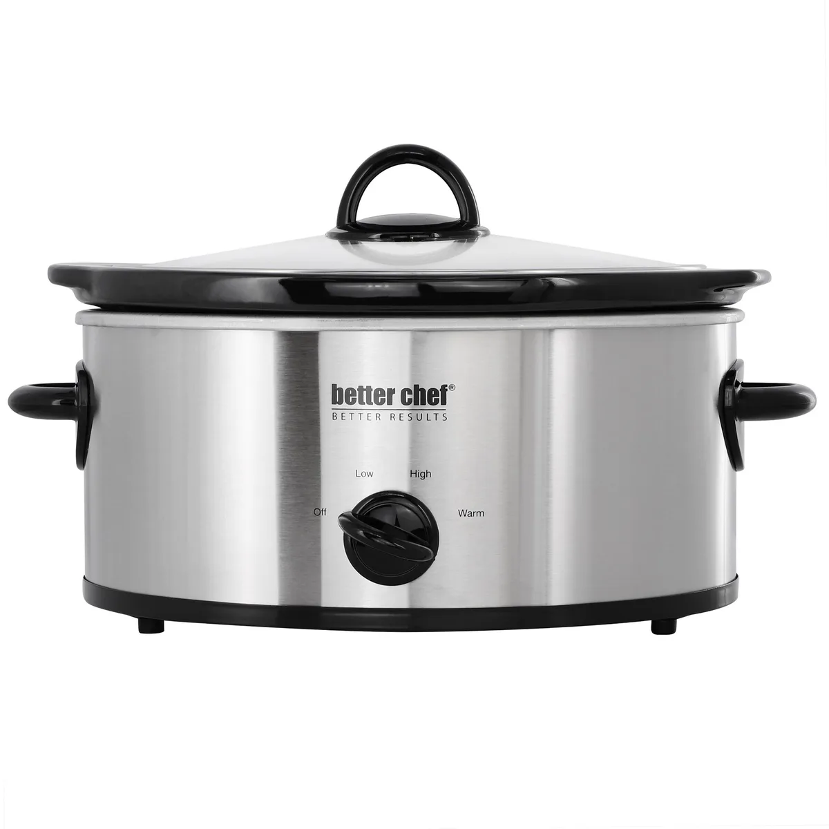 Better Chef Better Chef 3-Quart Slow Cooker Silver — product photo