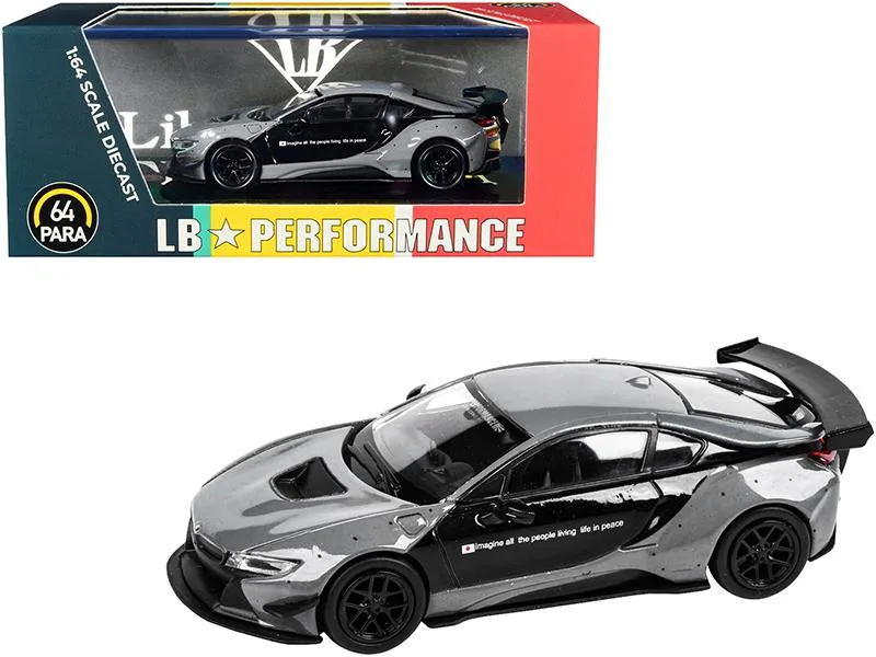 Paragon Paragon BMW i8 Liberty Walk LB Performance 1/64 Diecast Car PA-55146 — product photo