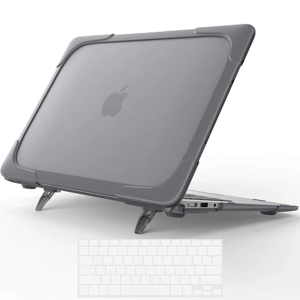 BONAEVER BONAEVER Hard Case for MacBook Air 13" A1369 A1466 (2010-2017) Gray — product photo