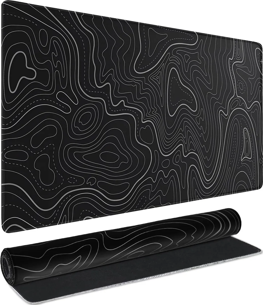 BAOFENG BAOFENG Gaming Mouse Pad 80 x 40 cm 2.5 mm Black — product photo