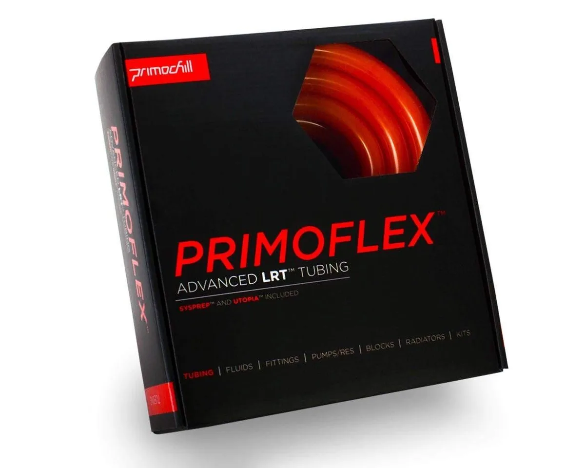 PrimoChill PrimoChill PrimoFlex Advanced LRT Tubing 7/16in ID 5/8in OD UV Pearl Orange 10ft diy cooling — product photo