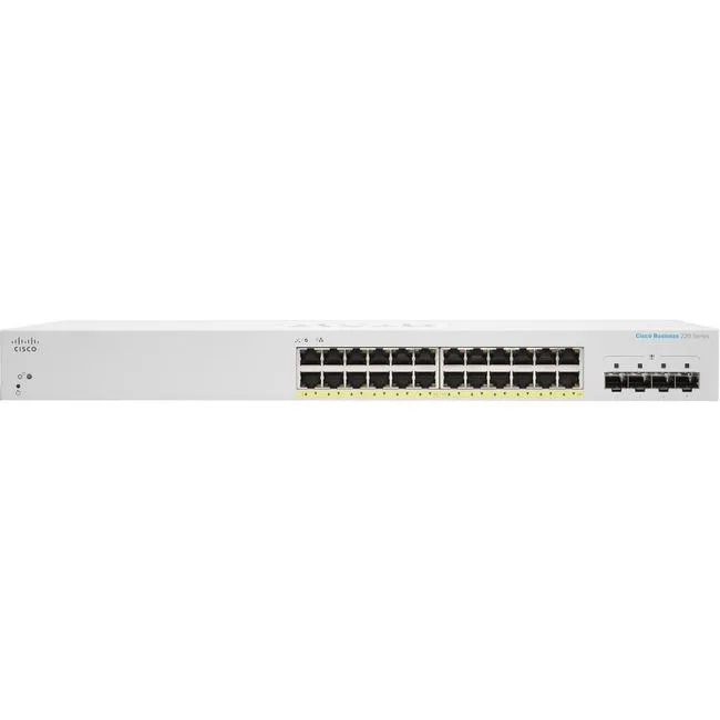 Cisco Systems, Inc. Cisco Systems, Inc. CBS22024FP4GNA 24-port GE PoE+ 382W 4x1G SFP network switch — תמונת המוצר