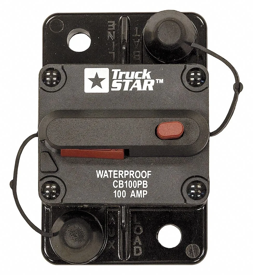 Buyers Products Company Buyers Products CB100PB Hi-Amp Circuit Breaker 100 A 42V DC — product photo