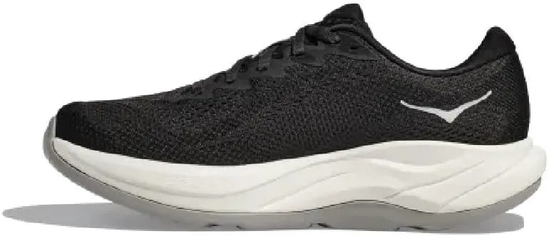 HOKA HOKA Rincon 4 Running Shoe Black/White Women's Size 7 — product photo