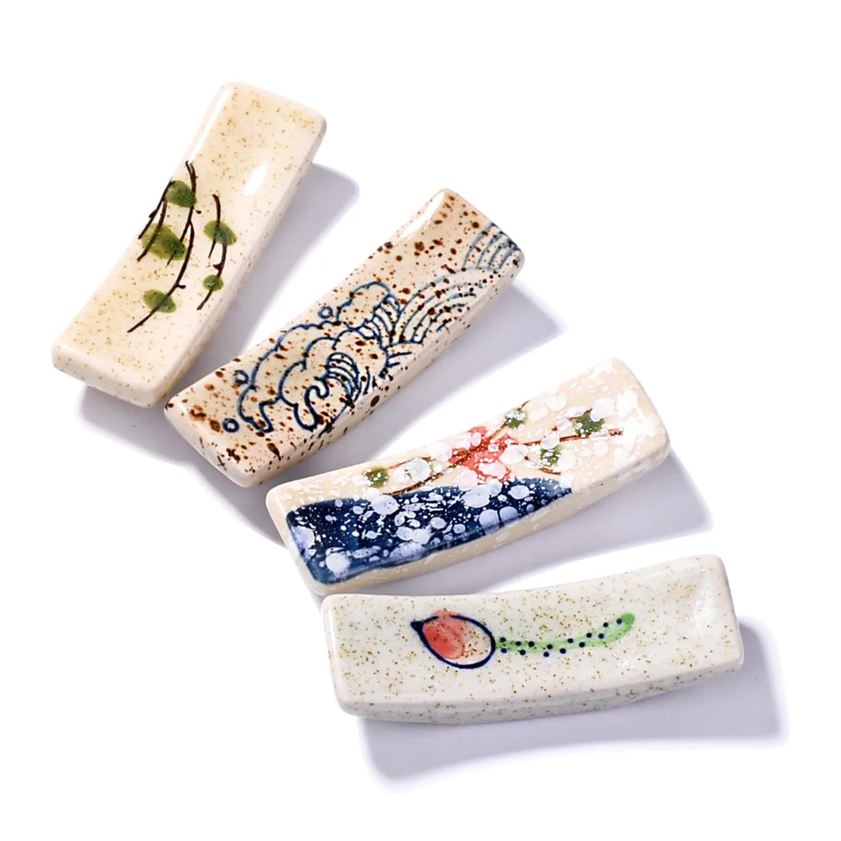 Whitenesser Ceramic Chopstick Rest Set of 4 HH — product photo