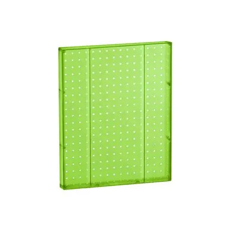 Azar Displays Azar Displays 771620 16"W x 20.25"H Pegboard Panel One Sided Green Pack of 2 — product photo