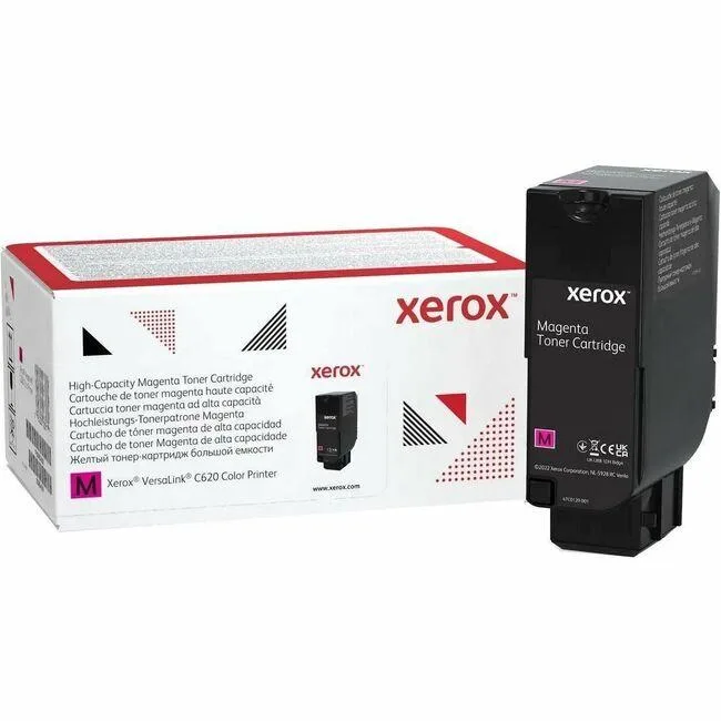 XEROX XEROX 006R04626 High-Yield Magenta Toner Cartridge 12000 Pages toner cartridges (genuine brands) — product photo