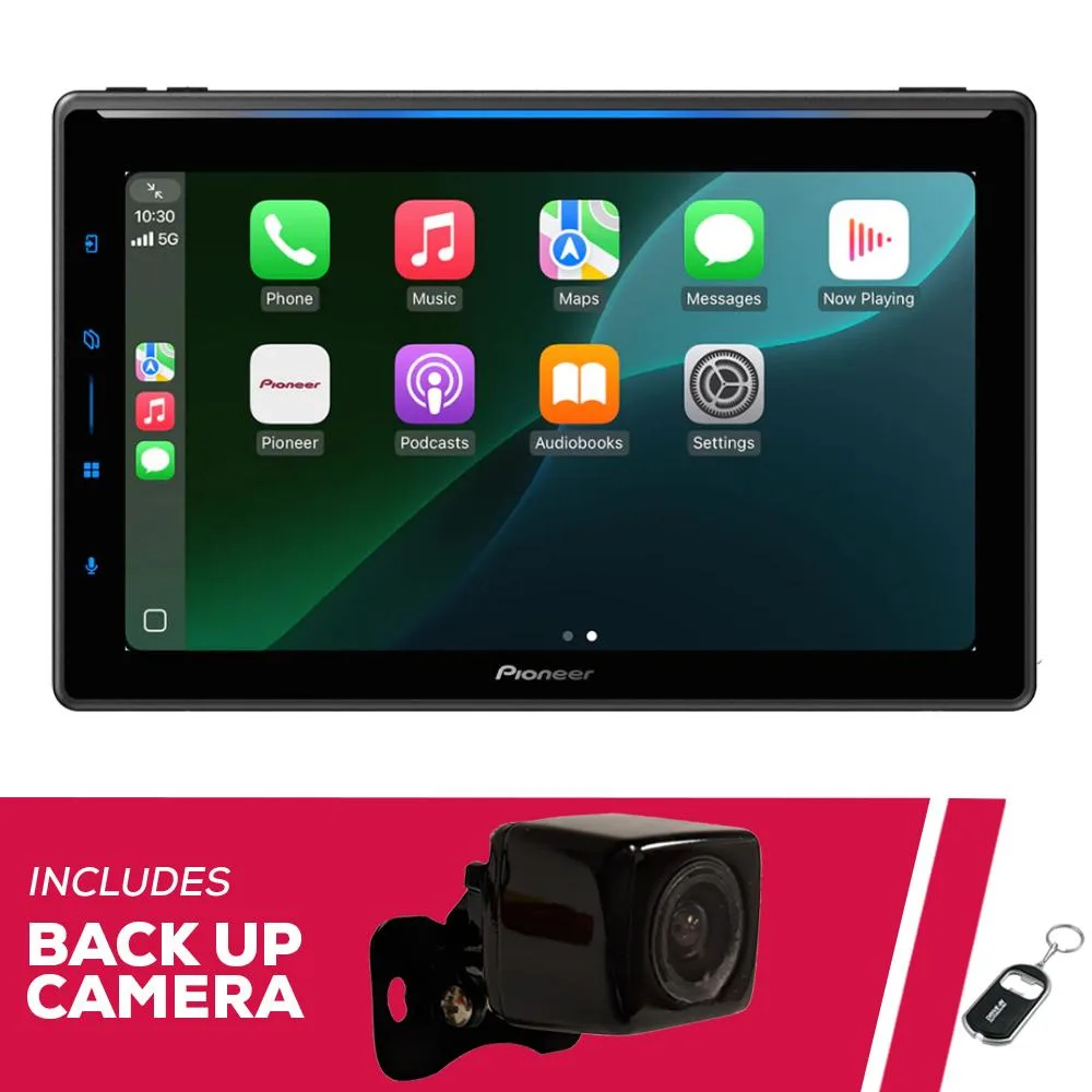 Pioneer Pioneer DMH-WT8000NEX 10.1" 1-DIN receiver with backup camera — product photo