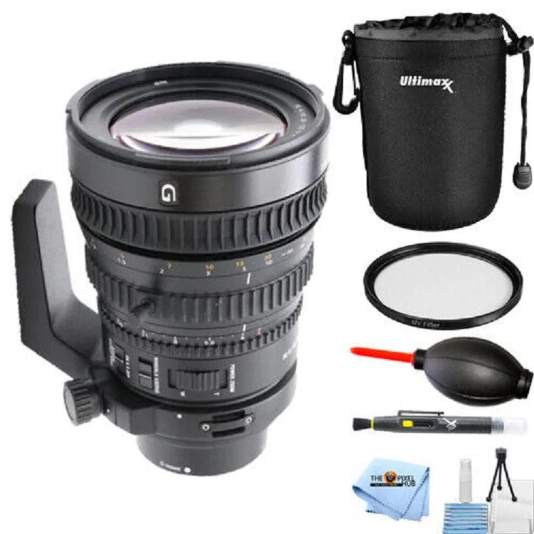 Sony Sony FE PZ 28-135mm f/4 G OSS Lens (E-Mount) Bundle — product photo