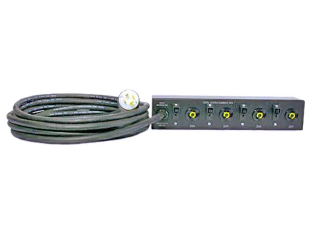 APC APC AP7580 PDU 120V-208V 30A 4x L5-20R 2U — product photo