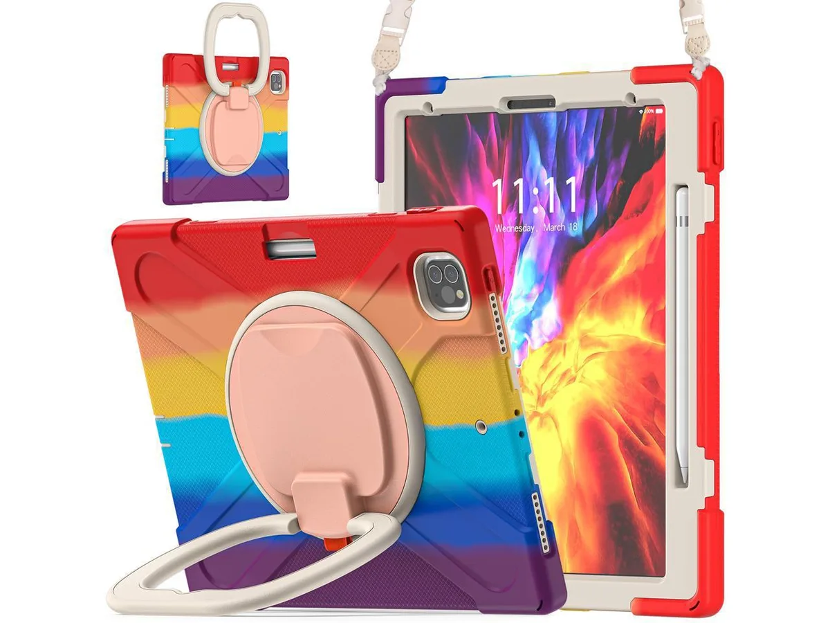 Werleo Werleo A2764/A2437/A2766 iPad Pro 12.9 inch Case 2022 2021 Red — product photo