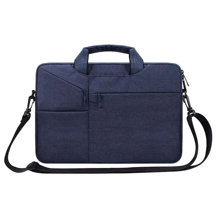 allentian allentian ST02S 15.6" laptop handbag navy blue black — product photo
