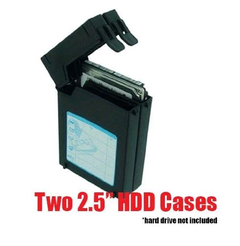 iMBAPrice iMBAPrice Zipo 2.5" HDD Protector Case Pack of 1 Black — product photo