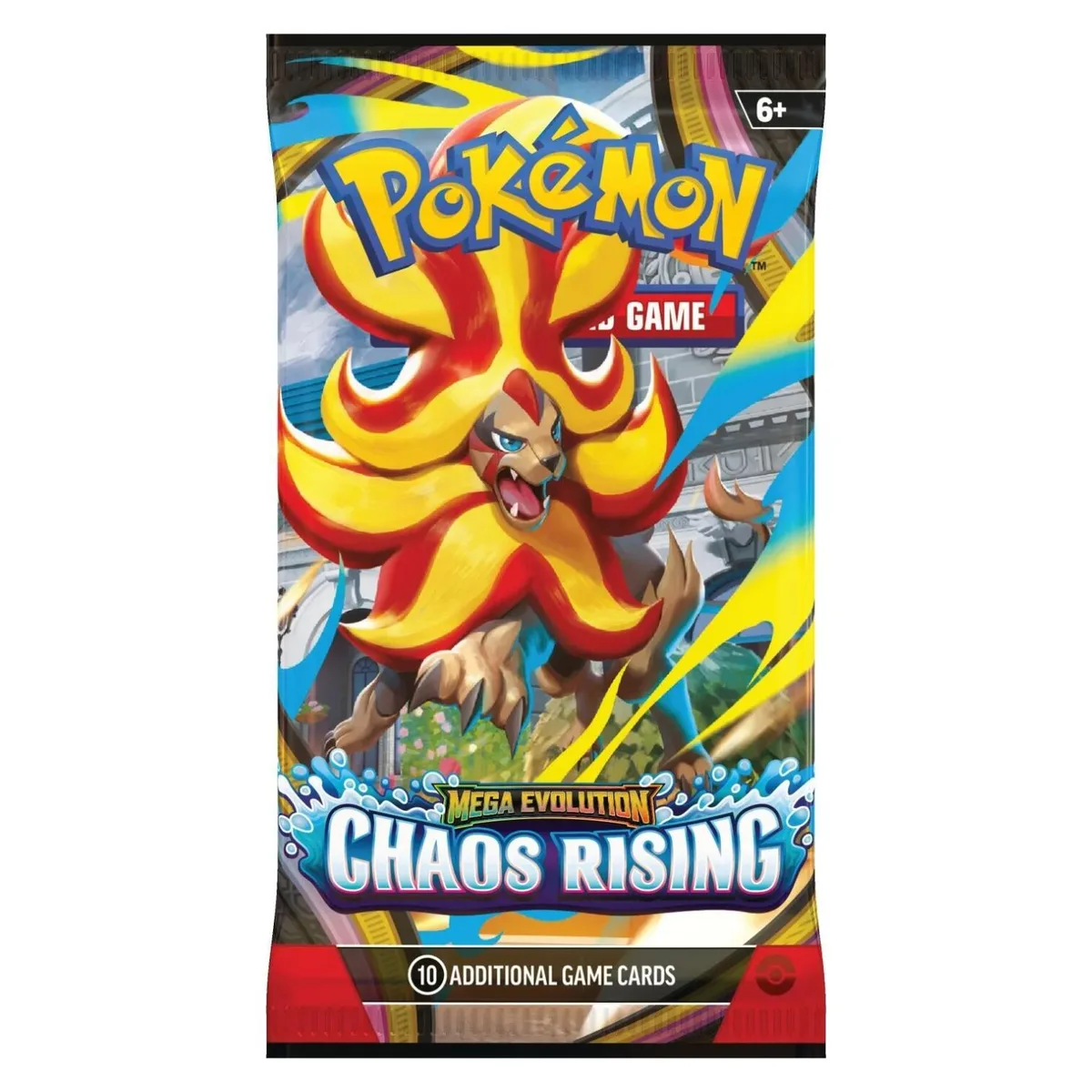 Pokemon Pokemon Mega Evolution Chaos Rising Booster Pack Mega Pyroar — product photo