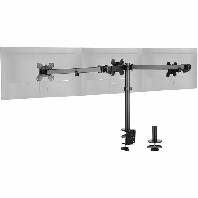 SIIG, Inc SIIG, Inc Triple 32" Articulating Monitor Arm Mount-Black 13-32" 17.6 lbs VESA 75x75mm 100x100mm — product photo